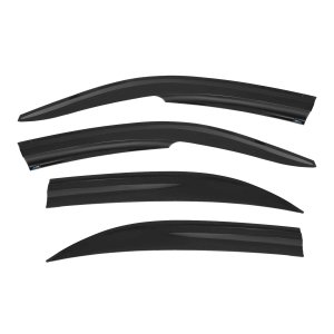 Honda Civic Wind Deflector - Omac - Acrylic 4 Pcs - Black - '01-'05 Honda Civic Wind Deflector - Omac - Acrylic 4 Pcs - Black - '01-'05